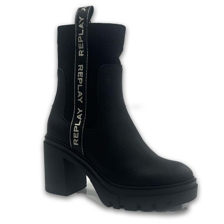 Μποτάκια με τακούνι Replay JEN TAPE RN620012S