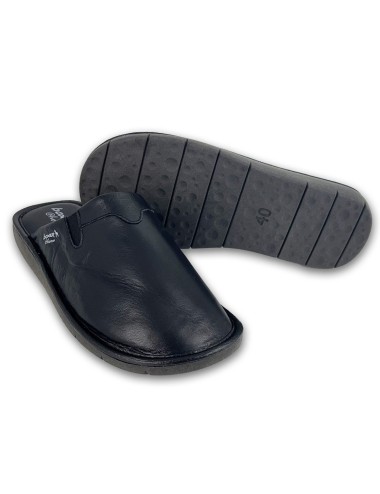 Ανδρικές δερμάτινες παντόφλες Boxer