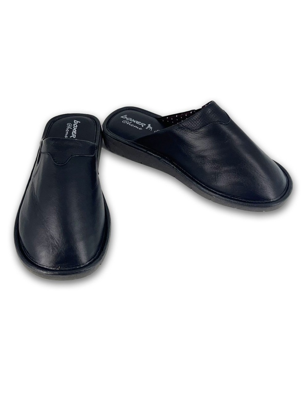 Ανδρικές δερμάτινες παντόφλες Boxer