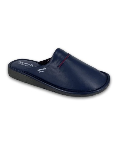 Ανδρικές δερμάτινες παντόφλες Boxer