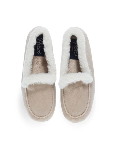 Γυναικεία παντόφλα κλειστή με γουνάκι Parex