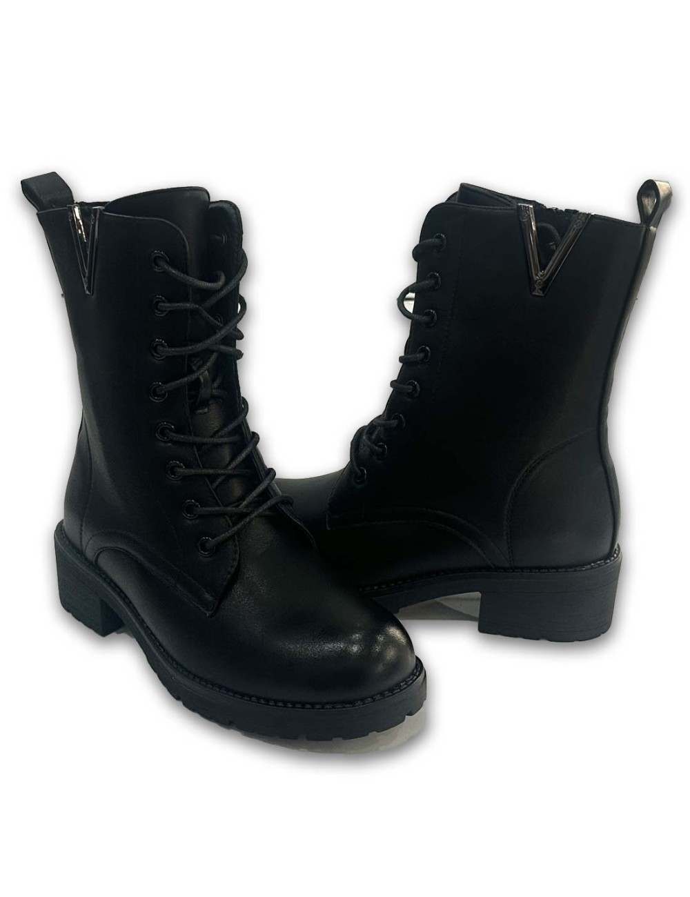 Αρβυλάκια με φερμουάρ και κορδόνια W2512506