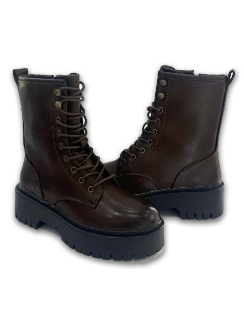 Αρβυλάκια με φερμουάρ και κορδόνια W25W029