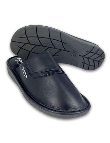 Γυναικείες δερμάτινες παντόφλες Boxer