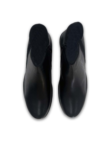 Μποτάκια με φερμουάρ και λάστιχο W25001