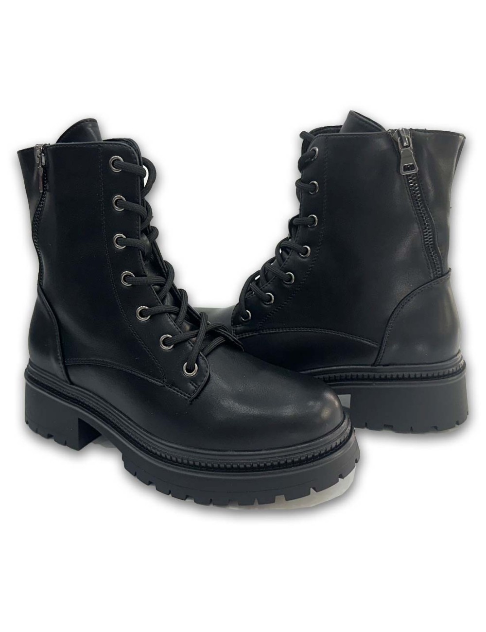 Αρβυλάκια με φερμουάρ και κορδόνια W24573