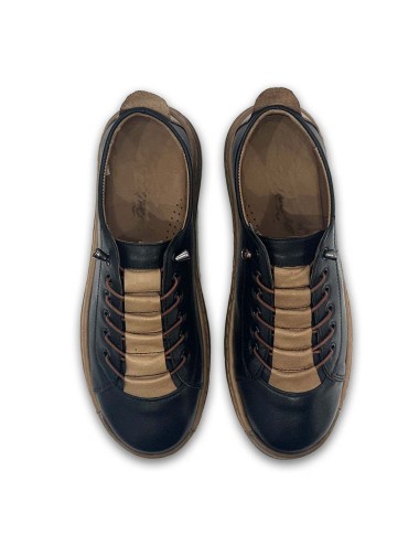 Γυναικεία δερμάτινα μοκασίνια W25F300