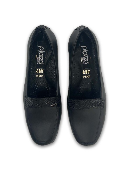 Γυναικεία δερμάτινα μοκασίνια WW25300