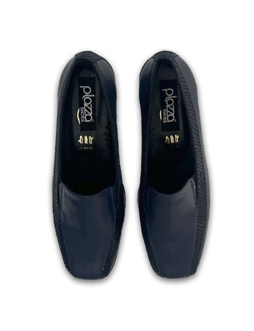 Γυναικεία δερμάτινα μοκασίνια WW25312