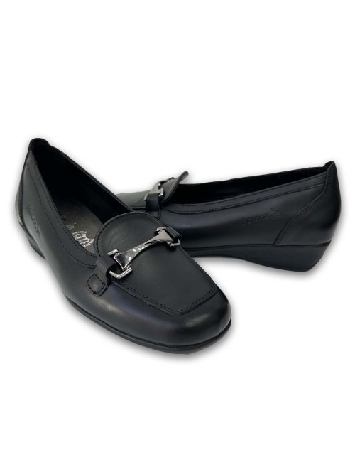 Γυναικεία δερμάτινα μοκασίνια Boxer 52985