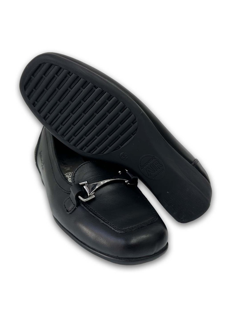 Γυναικεία δερμάτινα μοκασίνια Boxer 52985