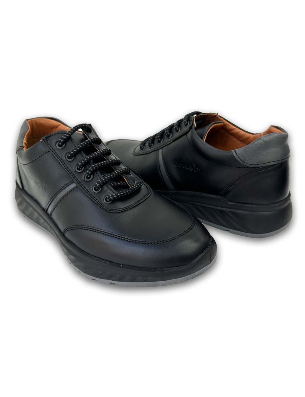 Ανδρικά Lace up δερμάτινα Boxer 43001-15