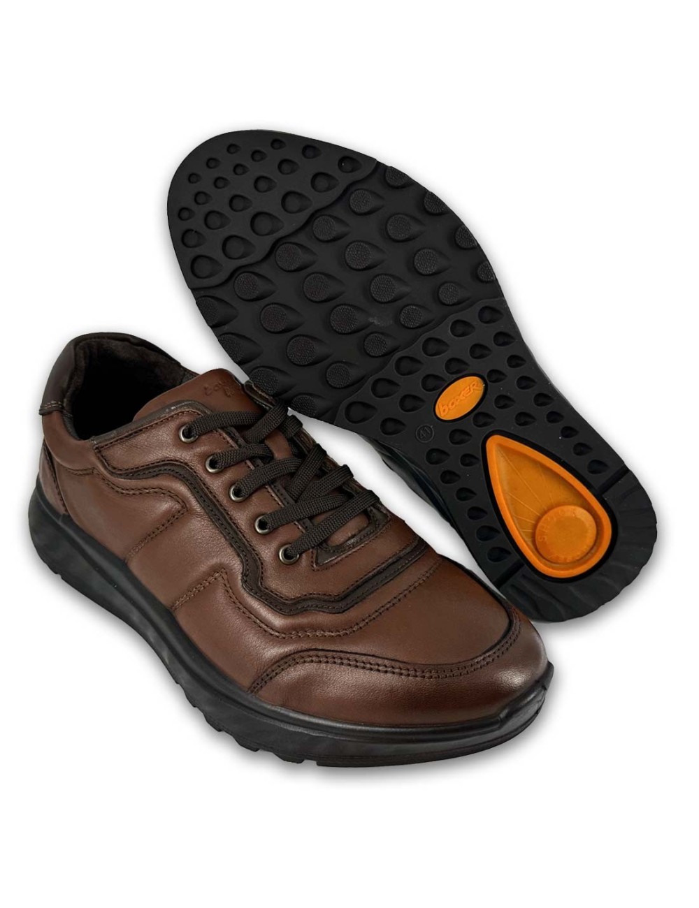 Ανδρικά Lace up δερμάτινα Boxer 19260-10