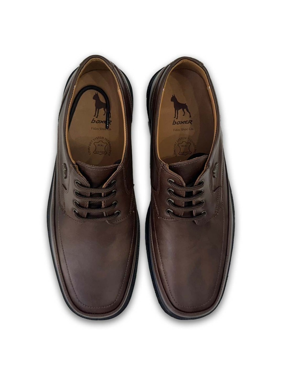 Ανδρικά Lace up δερμάτινα Boxer 10127-15