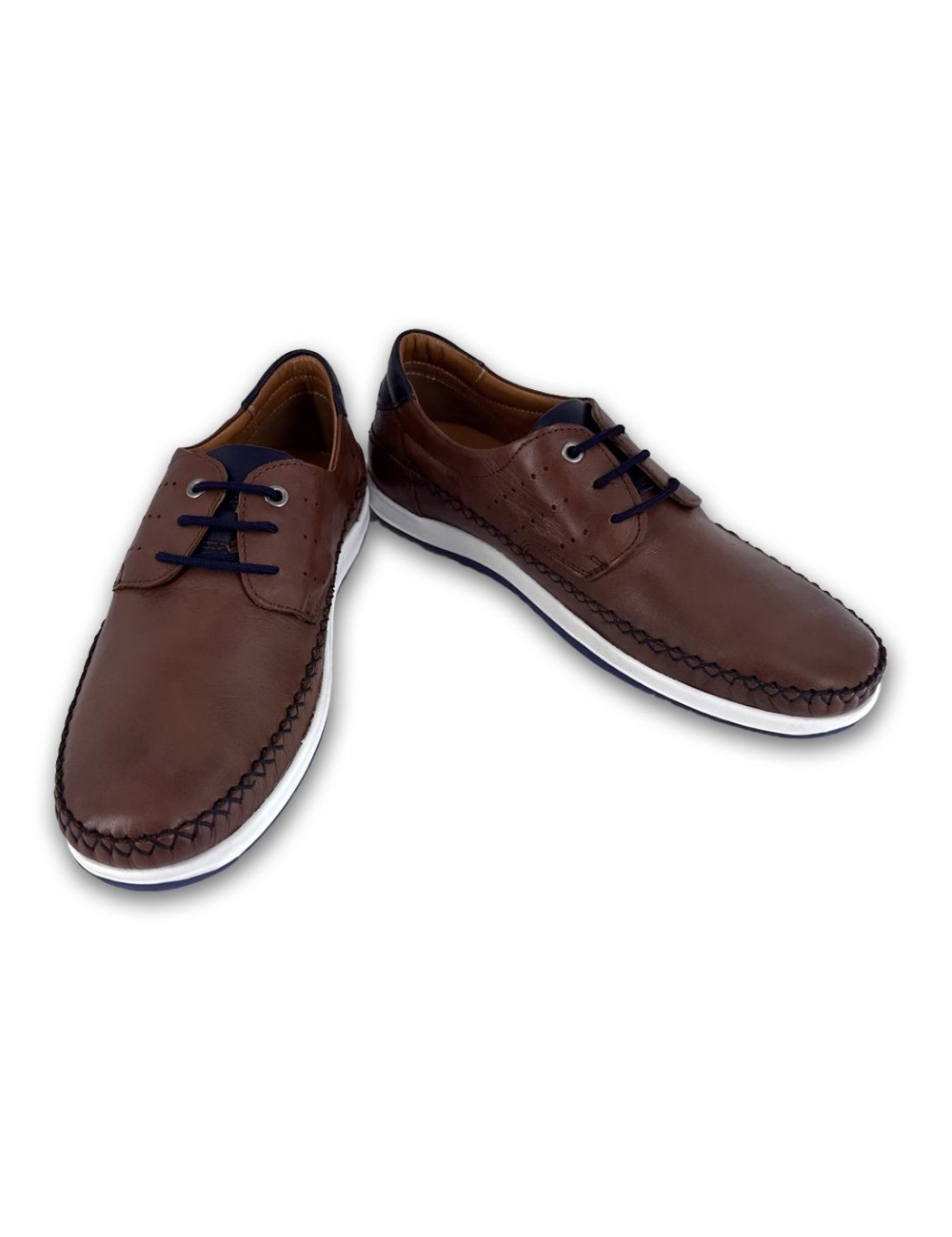 Ανδρικά Lace up δερμάτινα Boxer 21318-15