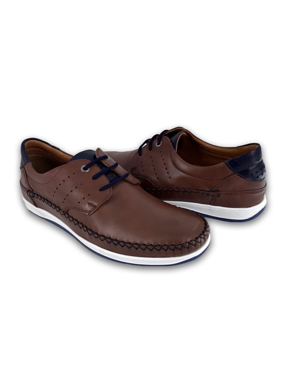 Ανδρικά Lace up δερμάτινα Boxer 21318-15