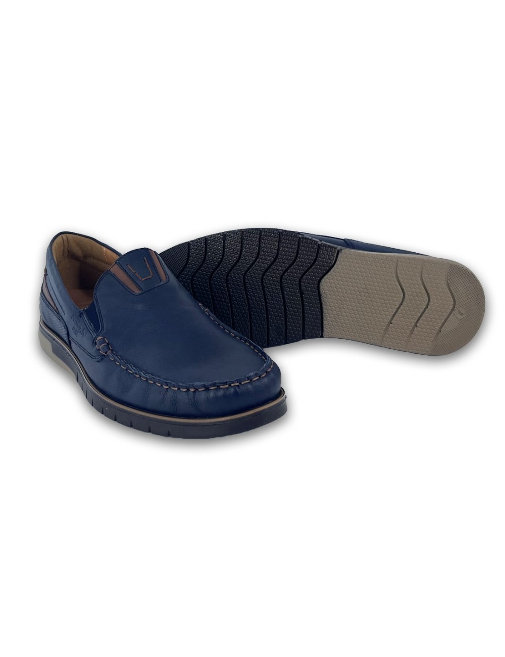 Ανδρικά loafers δερμάτινα Boxer 21246-12