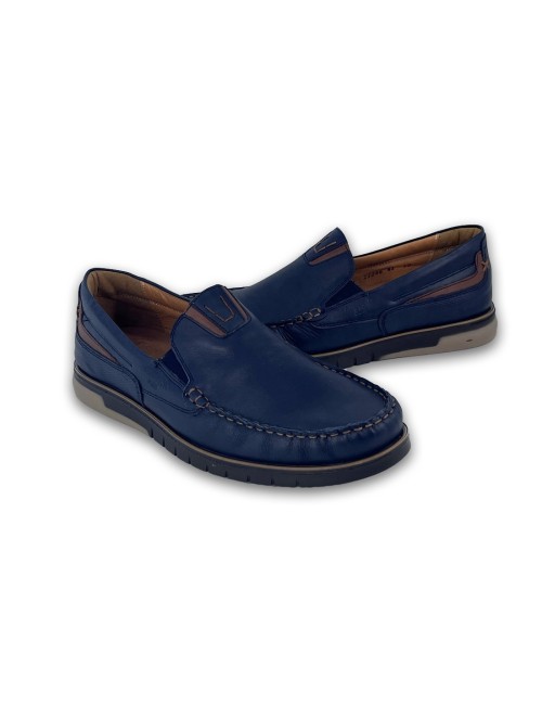 Ανδρικά loafers δερμάτινα Boxer 21246-12