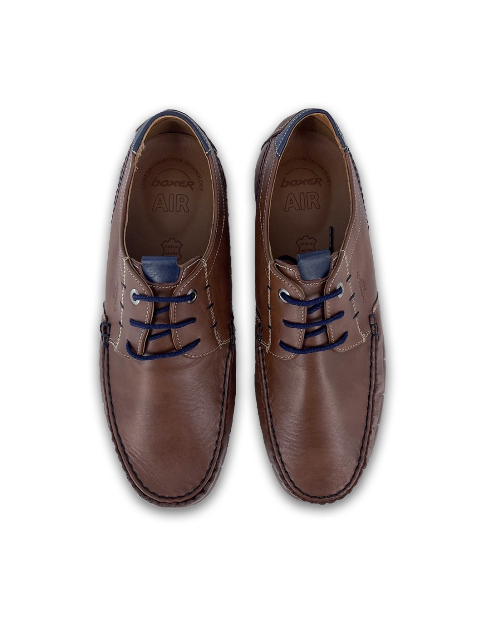 Ανδρικά Lace up δερμάτινα Boxer 21235-12