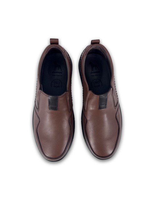 Ανδρικά loafers δερμάτινα Boxer 19157-10