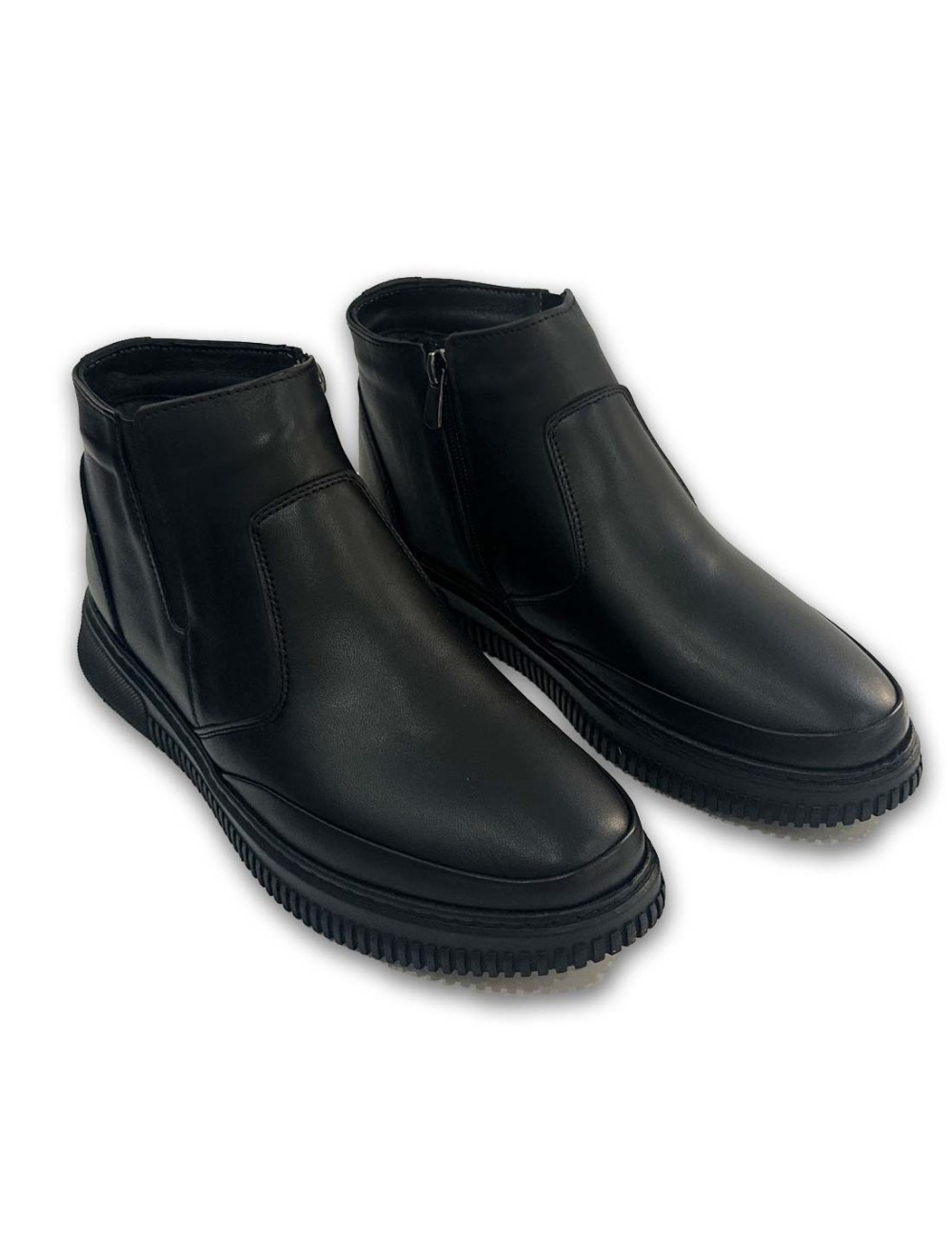 Ανδρικά δερμάτινα μποτάκια WM2570B