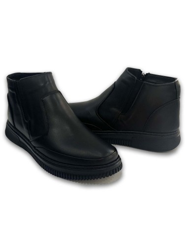 Ανδρικά δερμάτινα μποτάκια WM2570B