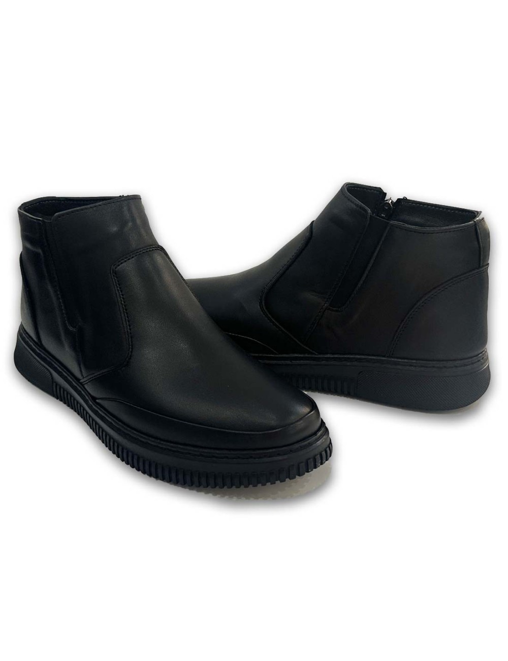 Ανδρικά δερμάτινα μποτάκια WM2570B