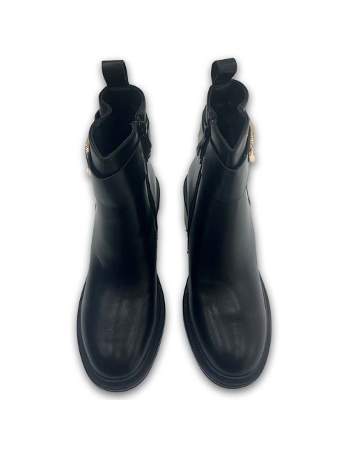 Μποτάκια με φερμουάρ και τακούνι W241672