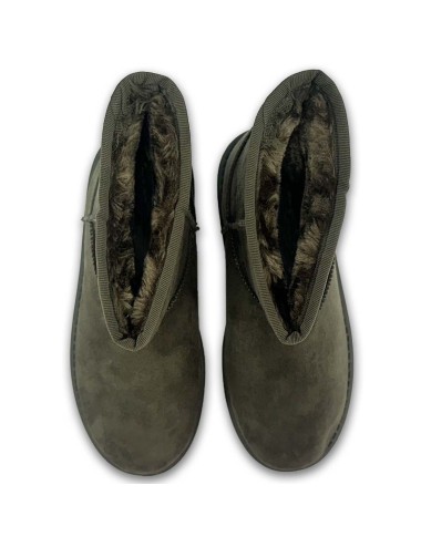 Μποτάκια Suede με γούνα W24890X