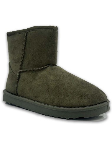 Μποτάκια Suede με γούνα W24890X