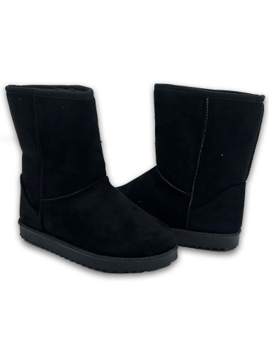 Μποτάκια Suede με γούνα W246849-1B