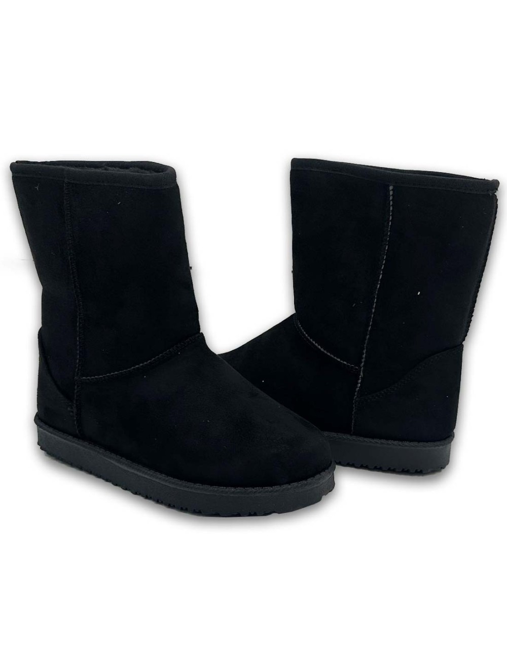 Μποτάκια Suede με γούνα W246849-1B