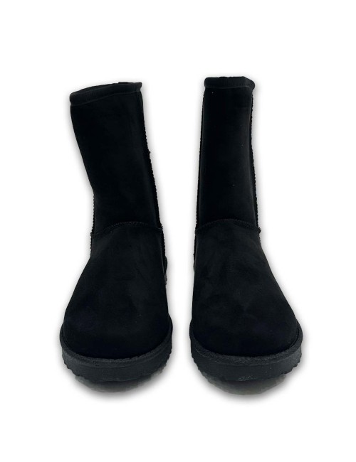 Μποτάκια Suede με γούνα W246849-1B