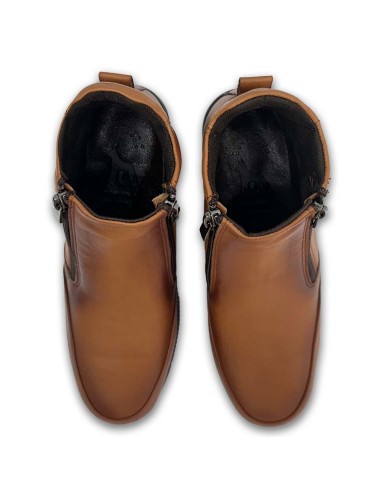 Μποτάκια δερμάτινα Boxer 98464