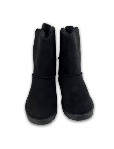 Μποτάκια Suede με γούνα W232308