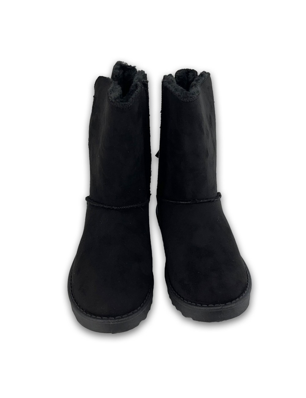 Μποτάκια Suede με γούνα W232308