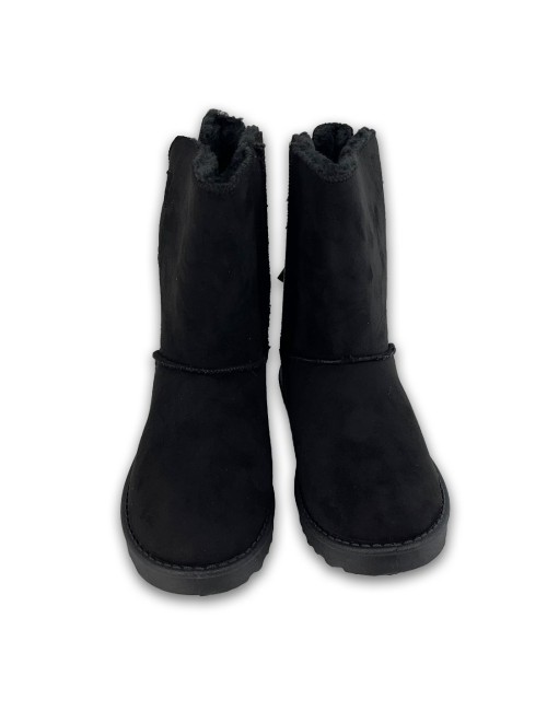 Μποτάκια Suede με γούνα W232308