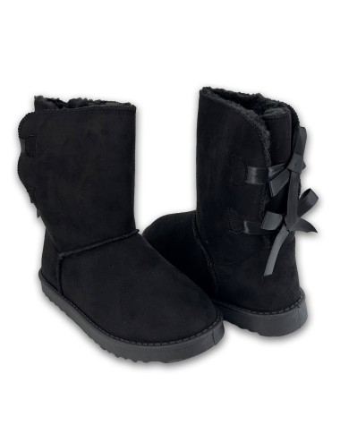 Μποτάκια Suede με γούνα W232308