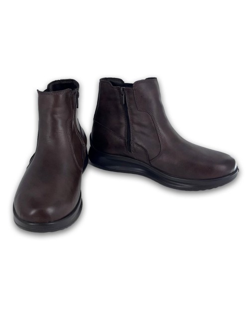 Ανδρικά δερμάτινα μποτάκια Boxer 16512-15