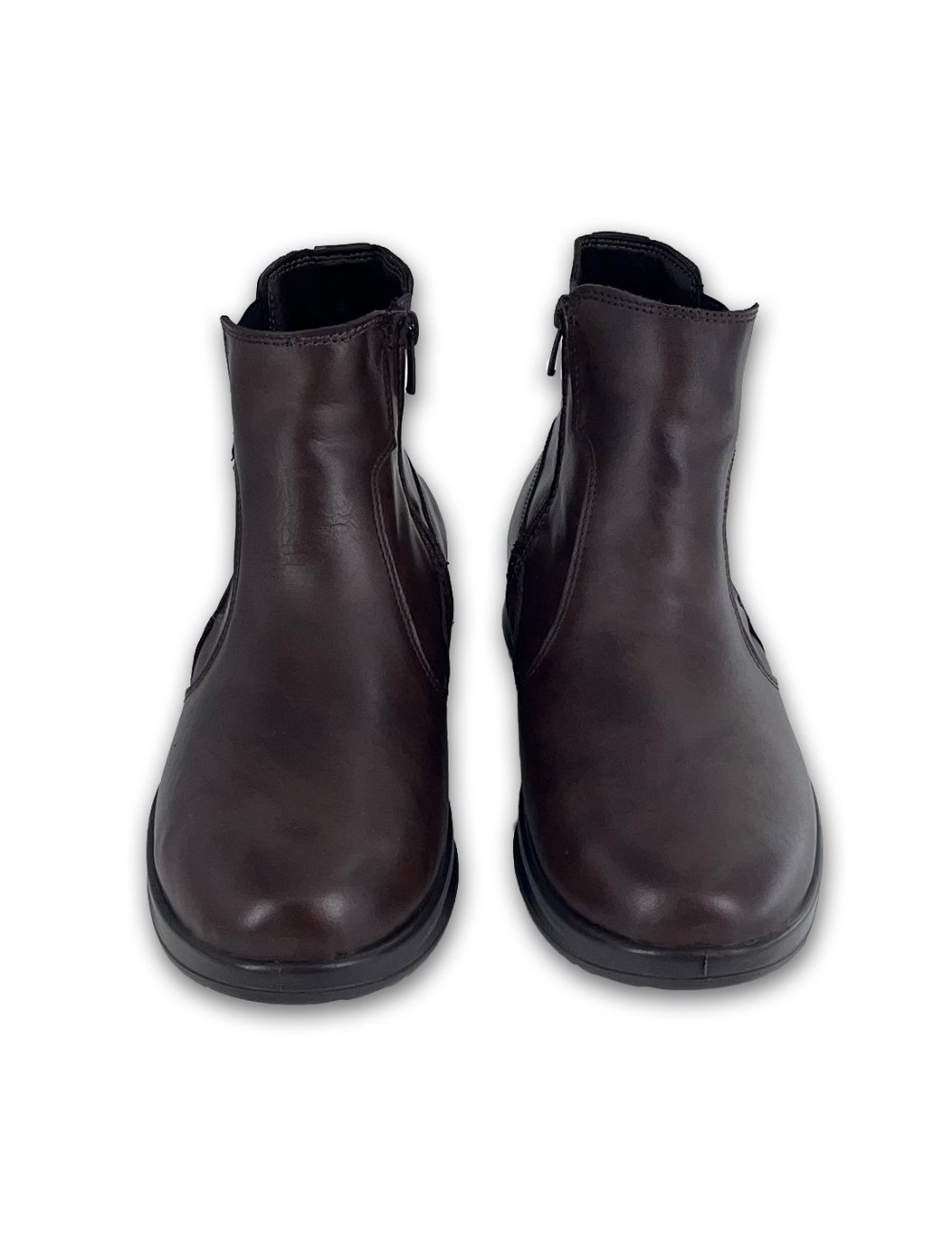 Ανδρικά δερμάτινα μποτάκια Boxer 16512-15