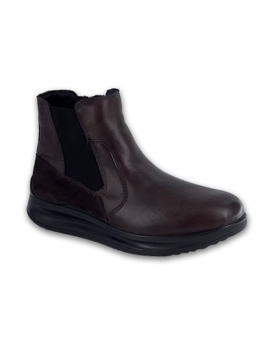 Ανδρικά δερμάτινα μποτάκια Boxer 16512-15