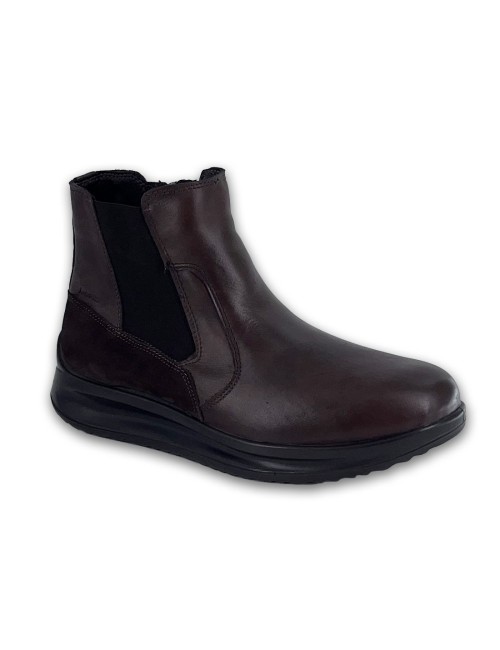 Ανδρικά δερμάτινα μποτάκια Boxer 16512-15