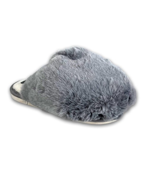 Γυναικείες γούνινες παντόφλες W222201