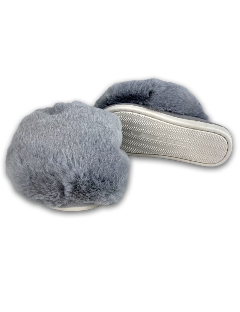 Γυναικείες γούνινες παντόφλες W222201