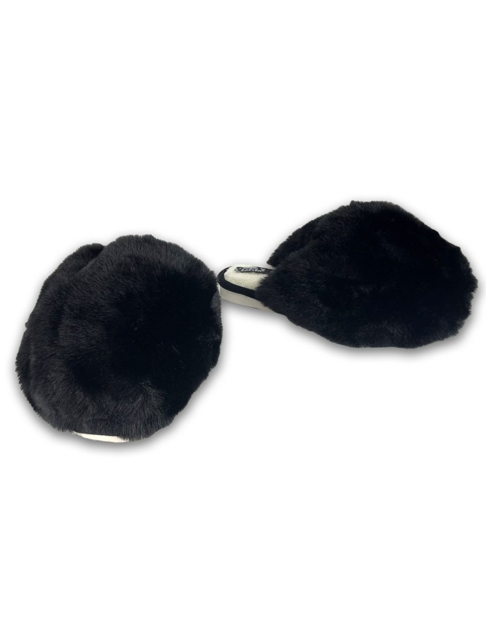 Γυναικείες γούνινες παντόφλες W222201