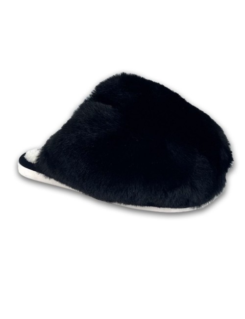 Γυναικείες γούνινες παντόφλες W222201