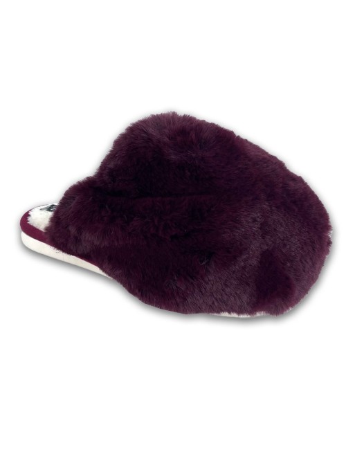 Γυναικείες γούνινες παντόφλες W222201