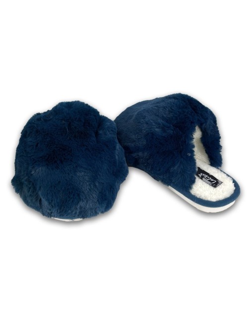 Γυναικείες γούνινες παντόφλες W222201