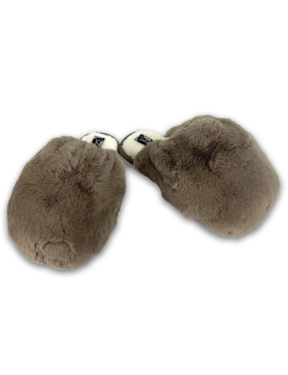 Γυναικείες γούνινες παντόφλες W222201