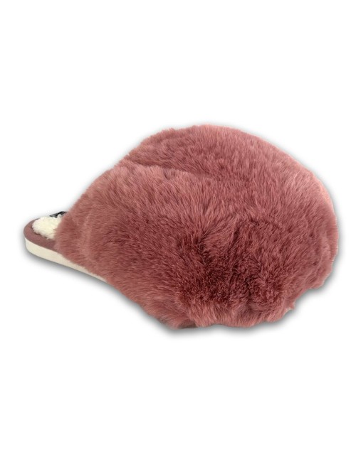 Γυναικείες γούνινες παντόφλες W222201
